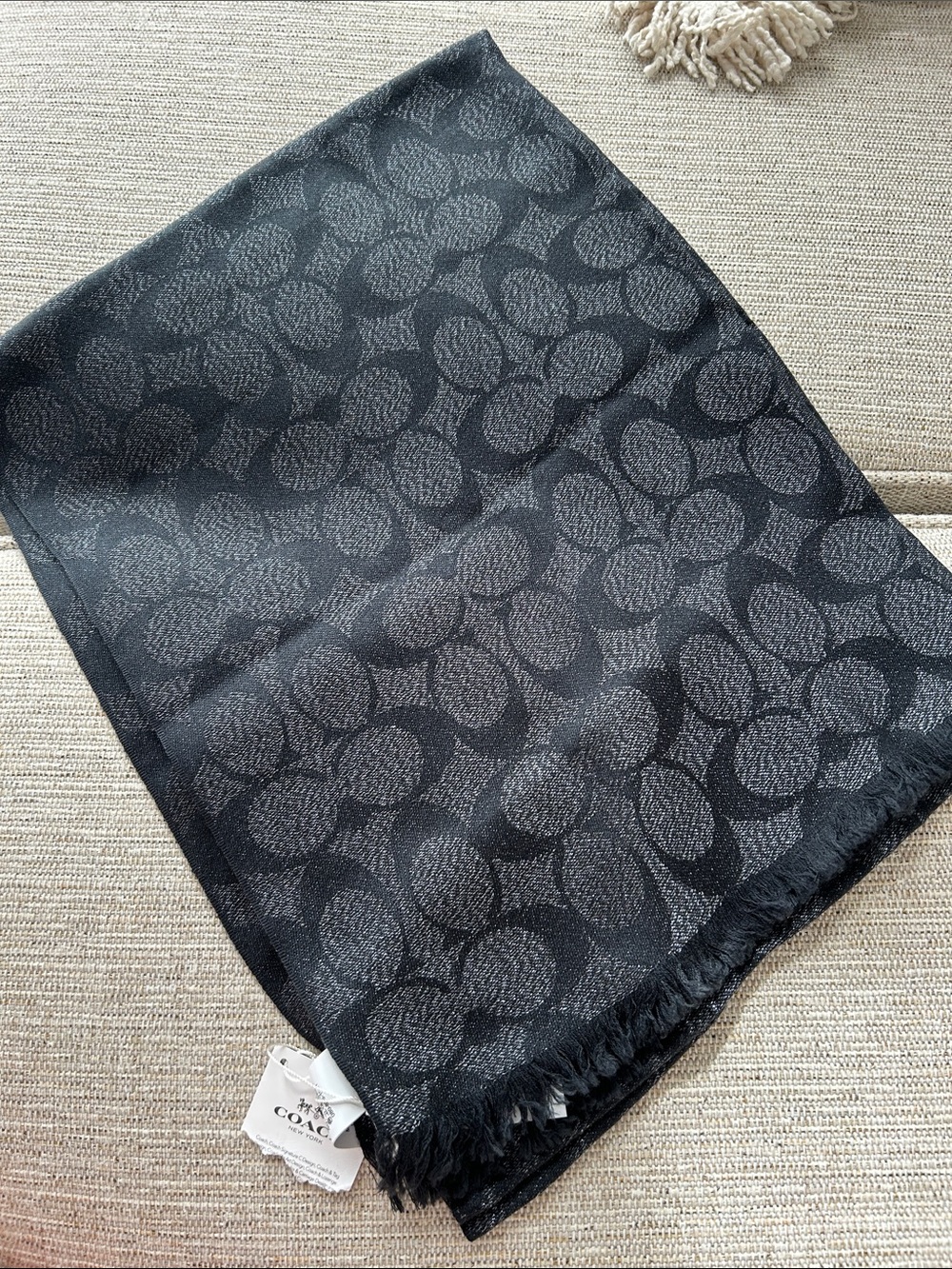 Coach Signature Wrap
